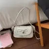 Bolso de Hombro Cruzado de Lujo de Nicho de Moda Elegante con Estampado de Moño Tendencia Primavera 2026 de Alto Valor
