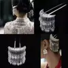 Nova Presilha de Cabelo Chinesa Miaoyin Estilo Étnico Borboleta com Franja Feminina Estilo Antigo Nicho Presilha Passo a Passo Acessórios de Cabelo para Vestido Hanfu Período dos Reinos Combatentes