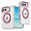 Adecuado para Funda de Teléfono Magnética Plegable para Iphoneduo Soporte Giratorio Apple 18Ultra Transparente Anti-arañazos Funda Protectora