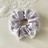 Goma de Satén con Pedrería de Alta Gama para Mujer 2026 Nuevo Estilo Elegante Goma para el Cabello Banda Elástica Grande para el Cabello