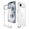Funda Espacial Adecuada para Apple Iphone17Air Magnética Anti-Caídas Transparente Funda Protectora para Teléfono Móvil Dos en Uno