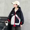 Chaqueta de Otoño para Niños 2026 Estilo Nuevo, Cortavientos con Capucha Elegante para Niños Mayores, Abrigo Infantil de Primavera y Otoño