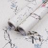 Papel tapiz engrosado autoadhesivo pvc impermeable a prueba de humedad pegatinas decorativas de pared acogedor dormitorio sala de estar fondo papel tapiz retro chino