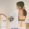 Botón de Metal Hueco Nudo Chino Personalizado Botón para Traje Camisa Abrigo de Lana Chaqueta de Mezclilla Ropa Tejida Botón