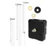 Movimiento de Reloj de Cuarzo en Stock Transfronterizo DIY Accesorios para Reloj de Pared Silencioso Movimiento de Reloj Set Creativo de Agujas Rectas