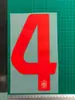 Copa de Europa 24-25 Colección de Visitante de España Vestido para Adulto A Estampado de Número y Letra en la Camiseta Número Transferencia Térmica