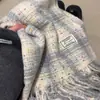Bufanda Cuadros Estrellas Estilo Coreano Nueva para Mujer Otoño Invierno Estudiantes Parejas Chal Versátil Calentador de Cuello al por Mayor