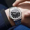 Novo Relógio Esportivo Quadrado Masculino, Simples e Moderno, Pulseira de Aço, Calendário, Relógio de Quartzo, Relógio Masculino de Luxo Leve