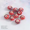 Alta Temperatura Pequeno Disco Voador Pulseira de Contas Cerâmicas Acessórios para Roupas Pulseira Colar Material Contas Contas Soltas Joias Artesanais DIY