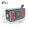 Altavoz Bluetooth Multifuncional Sing-E Zqs-T02 con Carga Solar y Función de Linterna Adecuado para Senderismo