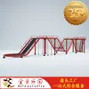 Conjunto Combinado de Rede de Escalada de Segurança para Exterior Infantil para Creche e Instalações de Escalada Comunitárias, Treinamento Físico e Equipamentos de Expansão