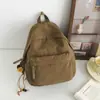Mochila de Grande Capacidade Estilo Coreano, Bolsa Leve e Versátil para Estudantes Mulheres, Novo Modelo 2026, Mochila Escolar Simples, Mochila Casual