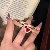 Pulsera de Calabaza Roja del Mismo Estilo de Liu Shishi con Incrustaciones Completas de Diamante para Mujer, Pulsera Gruesa de Oro Real en Estilo Chino Tradicional, Pulsera de Nuevo Estilo Chino