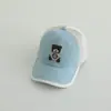 Gorras Europeas y Americanas para Niños Transfronterizas Oso Lindo Verano Protección Solar Gorra de Béisbol para Niños Transpirable Mitad de Malla Gorra de Pico para Bebé