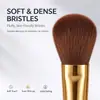 Set de Pinceles de Maquillaje Mango Cuadrado de Comercio Exterior Set de 8 Piezas Pincel Herramientas de Belleza Pincel para Rubor Pincel para Sombras de Ojos Pincel para Cejas Pincel para Corrector