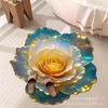 Nuevo Tapete Absorbente Antideslizante de Flor 3D HD para Sala de Estar, Mesita de Noche, Baño del Hogar, Entrada de Baño y Cocina