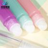 Fabricante de Tubos Redondos de Plástico Coloreado con Rodillo para Labial, Plástico como Materiales de Empaque para Aceite Labial con Rodillo