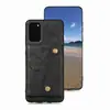 Adecuado para Funda de Teléfono Móvil Sxs20Ultra A6 A71 Cubierta de Cuero Doble Cierre Montaje en Coche Anticaídas Funda Protectora para Teléfono Móvil A6Plus