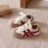 Zapatos Agan, de moda para niños y niñas, estilo retro, antideslizantes, zapatillas deportivas casuales, estilo nuevo, suela suave, adecuados para usar en otoño