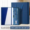Caixa de Presente Caderno de Papel Dupont A5 Diário de Viagem Personalizado Caderno para Carimbos Conjunto de Presente de Conferência de Alto Valor para Negócios