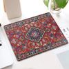 Explosões Transfronteiriças Estilo Persa Retrô Pequeno Quadrado Mouse Pad Tapete de Mesa Antiderrapante Mouse Pad Padrão Pequeno Quadrado Tapete de Escritório