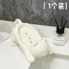 Soporte para Jabón de Acero Inoxidable Estante de Almacenamiento con Drenaje para Baño Estante Hueco Estilo Ins Tipo Encimera Jabonera para Jabón de Lavar Dormitorio