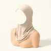 Artículo de Comercio Exterior de Alta Venta: Gorro con Cremallera para Mujer que Cubre el Cuello, Estilo Perezoso Conveniente, Estilo Étnico, Gorro Pulóver que Cubre la Barbilla