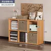 Gabinete de celosía partition de mesita de noche semi-cerrado gabinete de almacenamiento de dormitorio estante de almacenamiento de estantería de mesita de noche almacenamiento de extremo de cama de piso ocho compartimentos