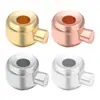 Cuentas de Posicionamiento de Cobre Broches que Conservan el Color Pulsera con Baño de Oro Real Hebilla de Extremo Hebilla de Presión para Cable de Olla de Presión Accesorios para Joyería DIY