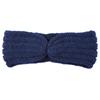 Diadema Deportiva de Lana Tejida Nieve Europea y Americana Protector de Orejas Diadema Estrecha Hecha a Mano Cálida Accesorios para el Cabello