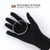 Guantes de joyería de spandex para hombre y mujer guantes elásticos negros y blancos fotografía boda restaurante occidental hotel guantes seguridad etiqueta delgados