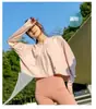 2025 Novo Tecido de Seda de Gelo Gola Alta Proteção Solar Roupas Verão Femininas Tops Respiráveis Slim Top Fino Anti-UV Roupas de Proteção Solar