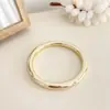 Set de Pulseras Geométricas Acrílicas Nuevas Transfronterizas para Mujer con Diseño Exagerado, Pulsera Irregular Brillante y Accesorios para Pulseras