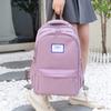 Mochila para hombre, sencilla, mochila escolar para mujer, de gran capacidad, para estudiantes de secundaria, mochila para computadora, venta al por mayor