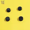 Accesorios para Zapatos Croc Hebilla Transparente en Forma de I para Suela 12 Hebilla de Reparación de Zapatos Hebilla con Letra Fija Piezas de Hebilla Negra para Zapatos 8/10 mm