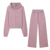 Artículo de Venta Caliente Transfronterizo de Aliexpress Sudadera Corta con Capucha Nueva Primavera 2026 3199303 + Pantalones de Pierna Recta 3199304