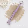 Estilo Coreano Personalidad Ins Popular en Internet Color Lanyard Colgante Corto Colgante Bolsa Bolsa de Cuerda Corta Llavero Colgante de Bolsa
