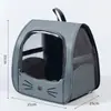 Mochila Transportadora para Mascotas Jaula Anti-Rascaduras para Gatos Bolso para Gatos Salidas Viajes Bolso Plegable Mochila Multifuncional Cabina Calmante para Coche Doble Hombro
