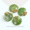 Rabanete verde osso em forma de contas de cerâmica pulseira colar acessórios contas soltas DIY material para joias artesanais contas