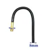 Conector rápido T reto PE para tubo 9/12mm inserção rápida diâmetro reduzido bico universal 20cm acessórios para irrigação automática