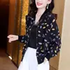 Novedad de verano, ropa de protección solar de manga larga de gasa de talla grande para mujer, camisa con aire acondicionado, abrigo corto informal para mujer, traje de béisbol, camisa con protección solar