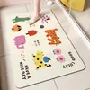 Tapete de Piso de Cocina de Tierra de Diatomeas Dopamina, Antideslizante, Absorbente de Aceite, Tapete Absorbente de Agua, Felpudo Resistente a la Suciedad, Impermeable, Alfombra sin Lavado