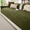 Comercio Exterior Nuevo Estilo Cojín Universal para Sofá para Todas las Estaciones 2026 Nuevo Estilo Estilo Simple Color Sólido Funda para Sofá Funda Antideslizante para Sofá