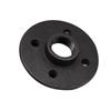 Placa de Flange de Ferro Fundido Loft Vintage Suporte de Armazenamento de Tubo de Água Base Fixa Peça de Flange de 1/2 Polegada, 3/4 de Polegada, 1 Polegada