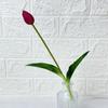 Transfronteiriço Novo Único Fruta Grande Borracha Macia Tulipa Modelo de Casa Sala de Modelo Arranjo de Flores Decoração Flor Falsa Restaurante Enfeites de Mesa
