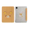 Capa Protetora Rilakkuma de Bolinhas Desenho Animado para Apple iPad 5 mini 6 Tablet pro Y Fold air 4 Rígida 10ª Geração