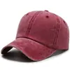 Boné de Baseball Lavado com Revestimento Vintage, Boné Liso Colorido Sólido, Estilo Retro Europeu e Americano, Chapéu de Exportação Transfronteiriço para Mulheres