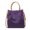 Bolsa de Lona a Cuadros Retro Japonesa 2026 Bolso de Mano para Mujer Bolsa de Viaje Gran Capacidad Bolso de Hombro Simple Casual