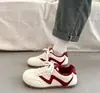 Promoção Quente Sapatos de Treino Alemães de Nicho Femininos 2026 Outono Novo Casual Color Block Tênis Leve Respirável Pés Não Cansados Sapatos de Estudante