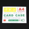 Funda de goma dura K-card para tarjeta magnética de múltiples especificaciones, funda de PVC multicolor para protección de documentos, funda para tarjeta de exhibición de marco de fotos de pizarra blanca